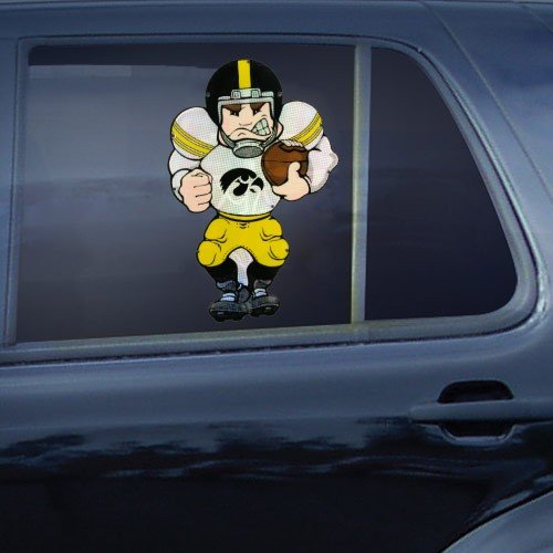 Enseigne lumineuse auto Iowa Hawkeyes lecteur de fenêtre SC Sports