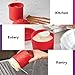 Talisman Designs Bacon Bin Grease Strainer & Collector | Family Friendly Kitchen Tools | Fun & Functional Silicone Grease Container | Holds up to 1 Cup | Red