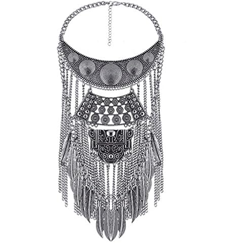 YAZILIND Vintage Maxi Choker Necklace Cover