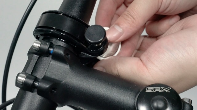 RAVEMEN Q2 Sonnette de Vélo Compatible avec AirTag,110 DB Support de RAVEMEN Q2 Sonnette de Vélo Compatible avec AirTag,110 DB Support de