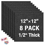 Paquete de 8 azulejos de corcho de fieltro,