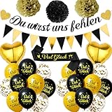 Tasoraor Abschiedsparty Deko Ballons Banner - Rente...
