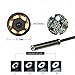 Cubyee Premium Borescope, [5.5mm 6 LED 1M/3.3FT Length] USB Micro Data Cable Endoscope, Waterproof Inspection Camera for Andorid Phone/PC