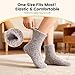 UPCOZY Womens Fluffy Fuzzy Socks,Winter Cozy Soft Warm Socks Gifts for Womens & Mom. gallery 4