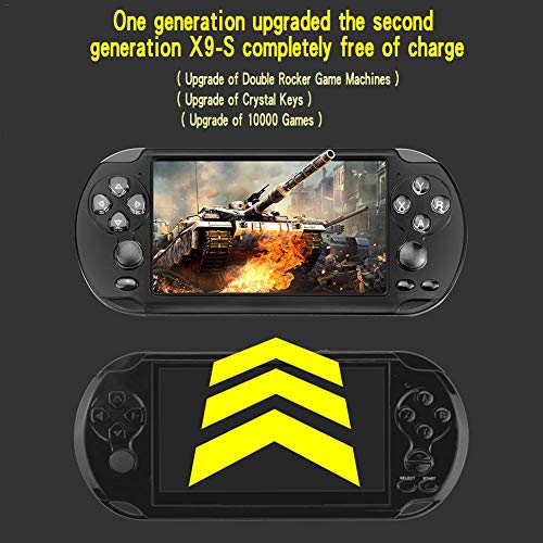 Video Gamer Portátil jogos Nes Nintendo Sega Gba Mp4 Filmes X9-S