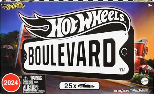 Hot Wheels Boulevard Set 25 Coches 1:64 Metal miniatura 6