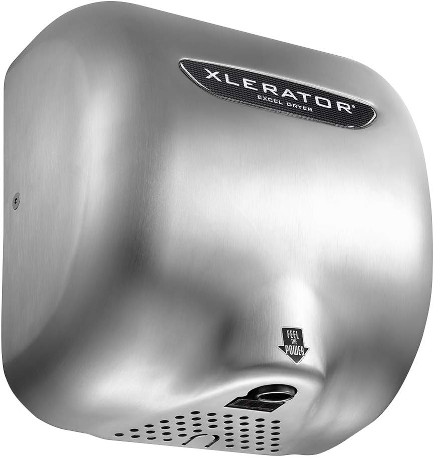 XLERATOR XL-SBX Automatic High Speed Hand Dryer with Brushed Stainless Steel Cover, 5.5 A, 277 V