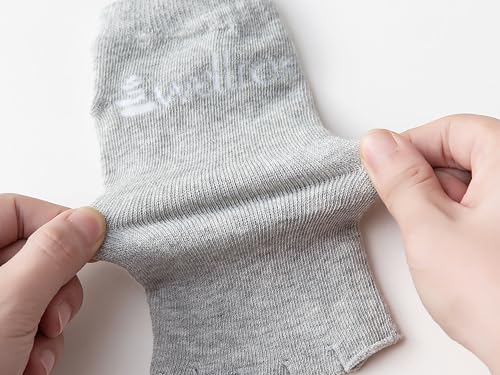 Toeless Yoga Socks With Grips for Women, Open Toe Pilates Socks3