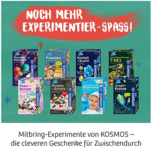 KOSMOS 657994 Ritter-Schatz, Grabe Funkelnde Münzen und Spielsteine aus, für Mittelalter-Fans und kleine Archäologen, Experimentierset mit Hammer und Meißel, Für Kinder ab 7-10 Jahre – Bild 7