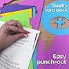 FreshCut Crafts John 3:16 Punch-Out 3-D Paper Kit, 12 Colorful Tabletop Displays Bible Craft for Kids Ages 5 & Up, Perfect for Sunday School, Church Activities, Homeschooling, Classroom Decor #3