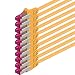 Produktbild 1m - gelb - 10 Stück - Netzwerkkabel CAT6a (10Gb/s) S-FTP CAT 6a Lankabel - GHMT zertifiziert PIMF 500 MHz kompatibel zu CAT 5e CAT 6 CAT7 für Switch, Router, Modem, Internet