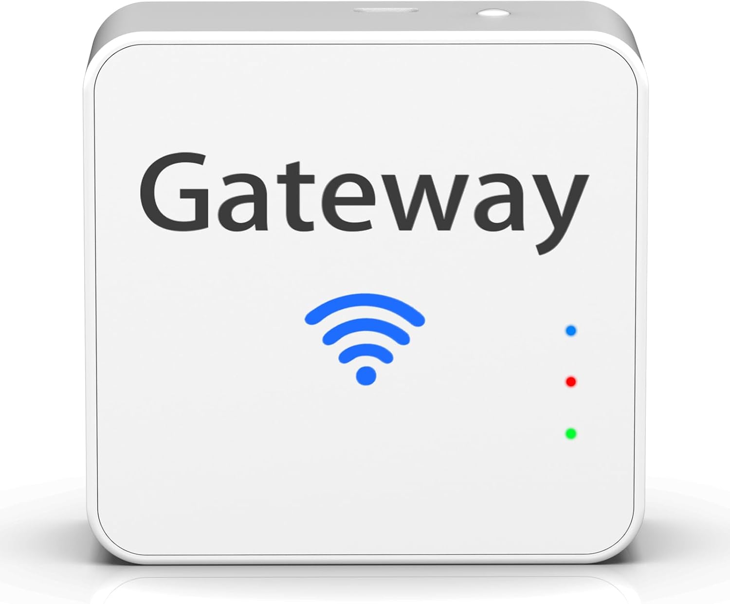 Smart Lock WiFi Gateway for eSmartLock App, Remote Control Smart Door Lock, Fingerprint Door Knob Wi-Fi Bridge, Bluetooth Keyless Entry Electronic Door Lock WiFi Hub Work with Alexa Voice Control