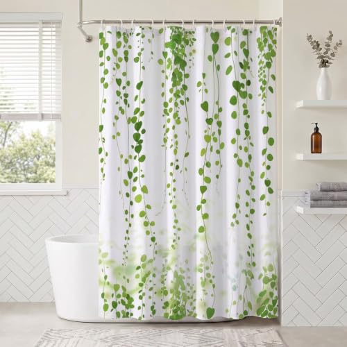 Rideau de douche imperméable en polyester pour éviter l'eau au sol - 2
