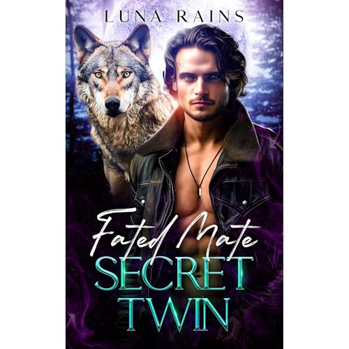 Fated Mate Secret Twin Audiolibro Por Luna Rains arte de portada