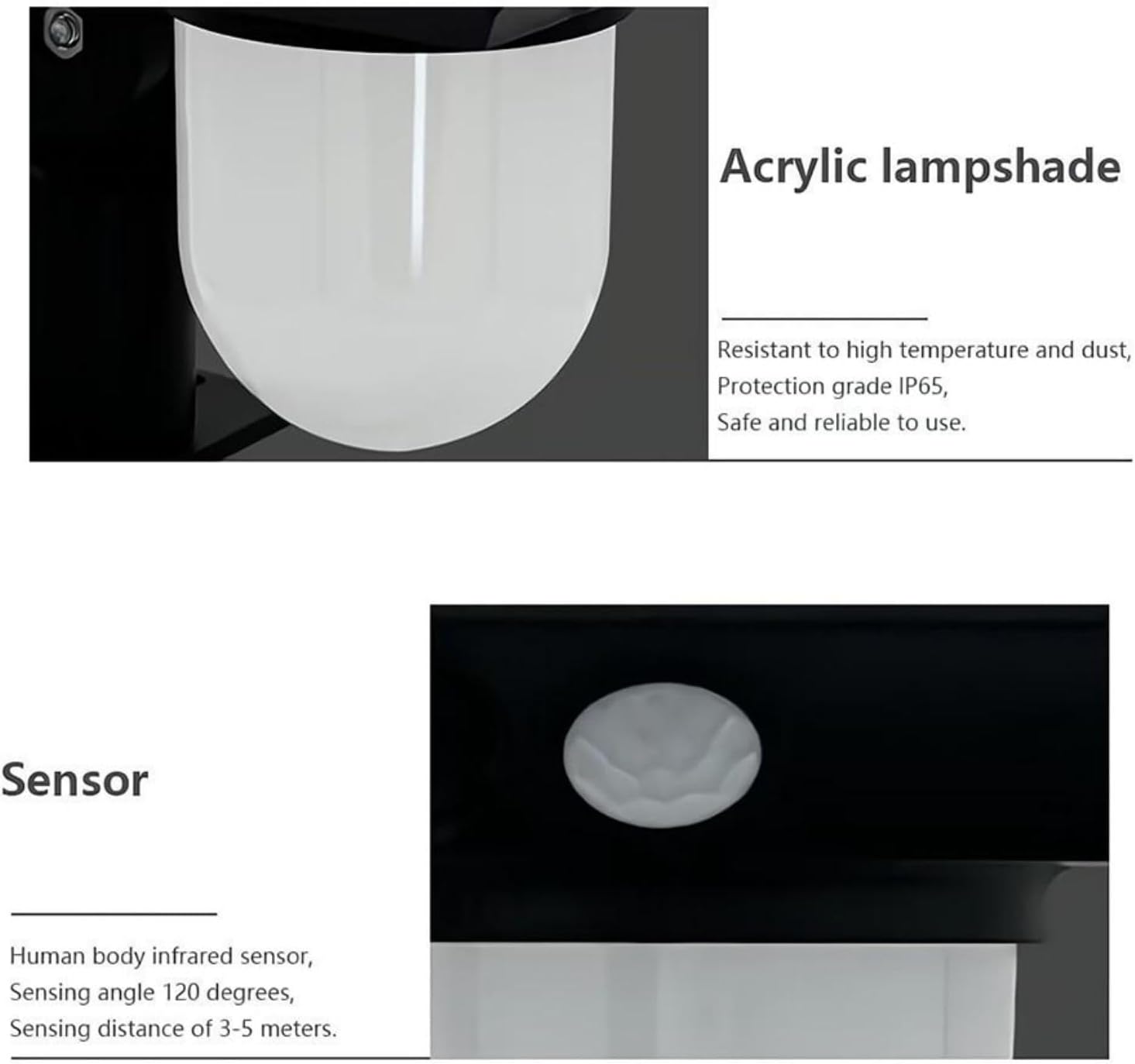 S NMT Solar Landscape Spotlight, 4 Pack IP65 Waterproof Outdoor Garden Solar Powered Pathway Light Motion Sensor Path Lighting for Yard, Patio, Pathway