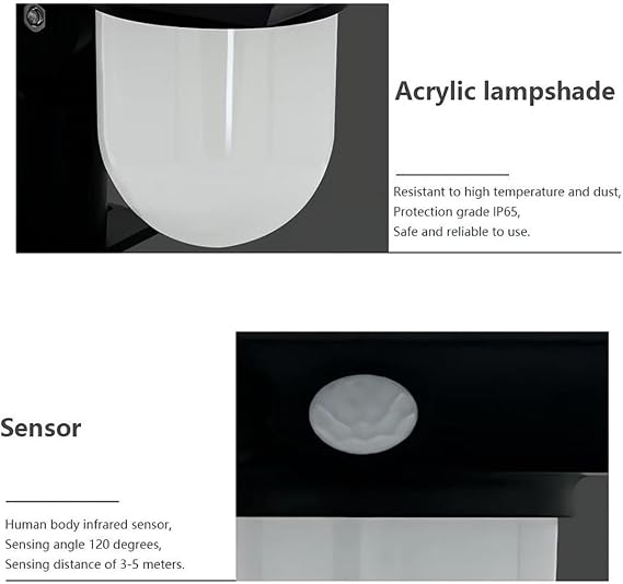 S NMT Solar Landscape Spotlight, 4 Pack IP65 Waterproof Outdoor Garden Solar Powered Pathway Light Motion Sensor Path Lighting for Yard, Patio, Pathway