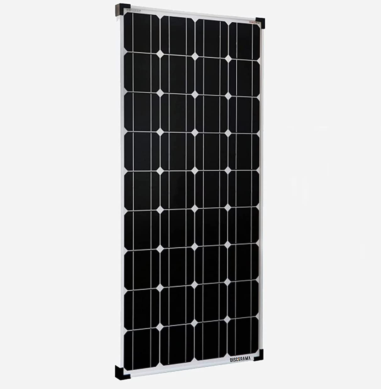 PANNELLO SOLARE FOTOVOLTAICO MONOCRISTALLINO CELLE SILICIO 50W 100W 150W 200W WATT 12V CAMPER BARCA CASA - DISCORAMA® (100)