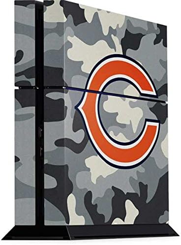 Skinit Decal Gaming Skin Compatible with PS4 Console - Officially Licensed NFL Chicago Bears Camo Design