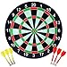 Dartscheibe, 17-Zoll Magnetische Dartscheibe, Spielzeug-Dartspielset mit 6 Magnetpfeilen, Sicherheitspfeilspiel für den Party-Hausgarten, lustiges Spielzeuggeschenk für Kinder und Erwachsene