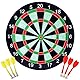 Dartscheibe, 17-Zoll Magnetische Dartscheibe, Spielzeug-Dartspielset mit 6 Magnetpfeilen, Sicherheitspfeilspiel für den Party-Hausgarten, lustiges Spielzeuggeschenk für Kinder und Erwachsene