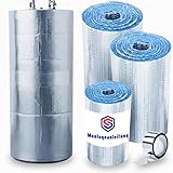 ISOSTARK Wärmedämmset für Warmwasserspeicher bis 300 L – 4-Schicht-Premium-Dämmung – Spart Energie und...
