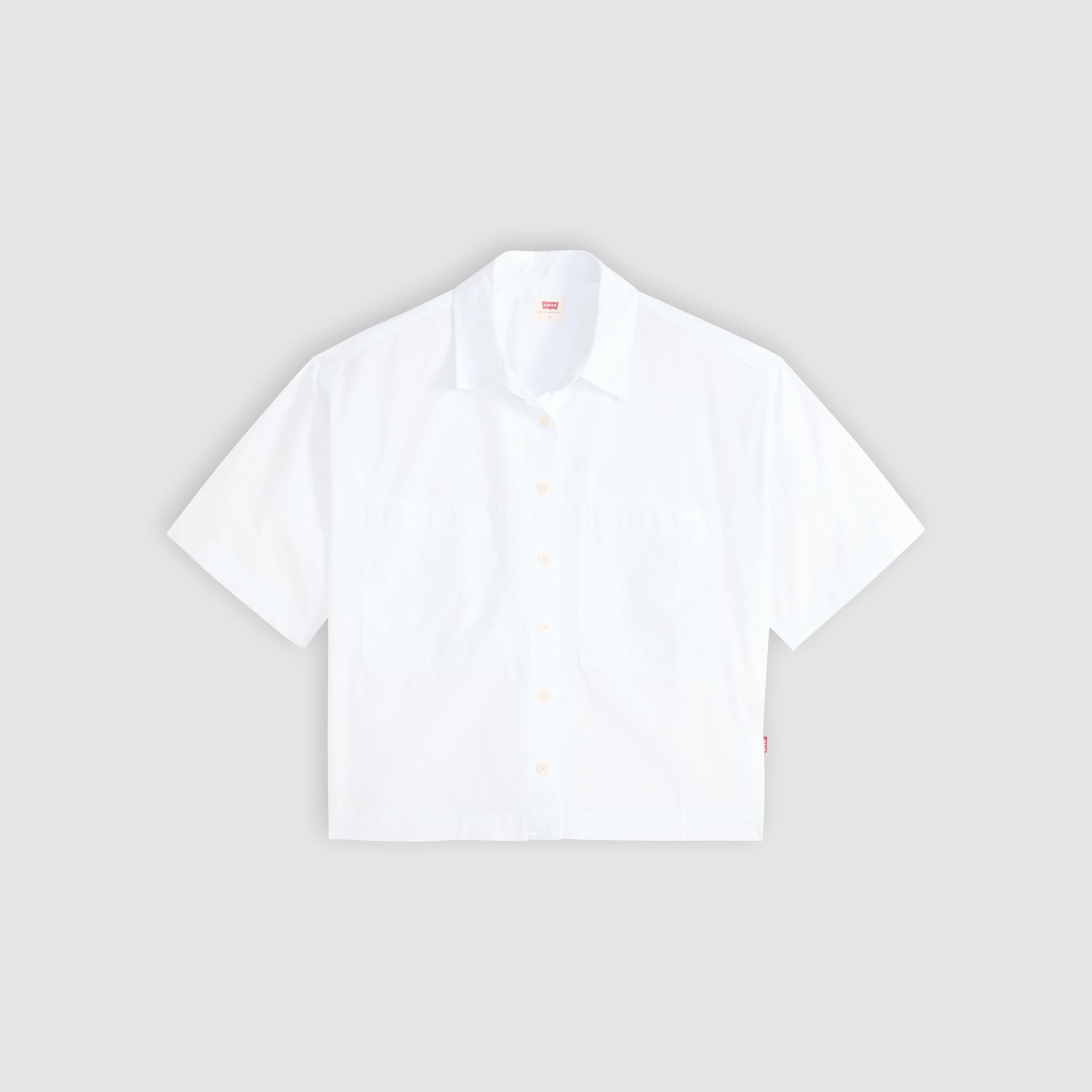 Levi's Harlie SS Cropped Shirt Chemise à Bouton Bas Femme (Lot de 1)