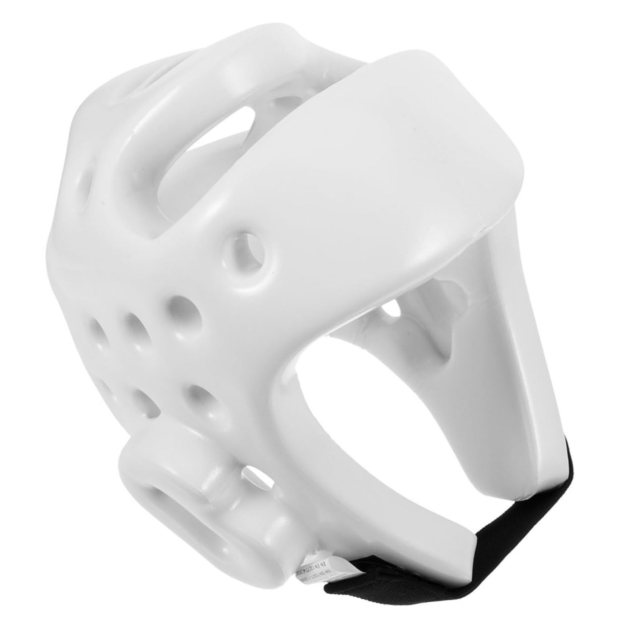 Happyyami Caschetto Protettivo per Ragazzi in Pu Bianco, Casco da Boxe Sicuro e Traspirante per Taekwondo e Karate, per Allenamenti e Sparring