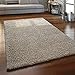 Produktbild Paco Home Hochflor Teppich Wohnzimmer Shaggy Langflor Modern Einfarbig Ohne Muster, Grösse:300x400 cm, Farbe:Beige
