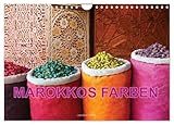 Marokkos Farben (Wandkalender 2026 DIN A4 quer), CALVENDO Monatskalender: Farbenprächtige Fotos aus den Souks von Marokko begleiten Sie durch das ganze Jahr. (CALVENDO Orte)
