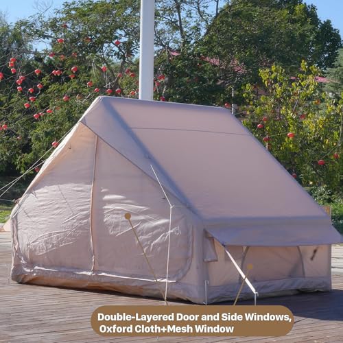 Carpa Inflable para Camping 4-6 Personas con Bomba Manual miniatura 7