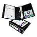 Avery 68037 View Binder, Locking Rings, 3-Inch, 8-1/2-Inch X11-Inch, Black