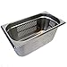 Produktbild GN 1/3 Gastronormbehälter GN-Behälter Edelstahl 5,7 Liter Tiefe 150mm GELOCHT