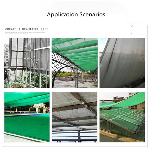 Malla de sombreo 3x6m para proteger plantas de invernadero 6