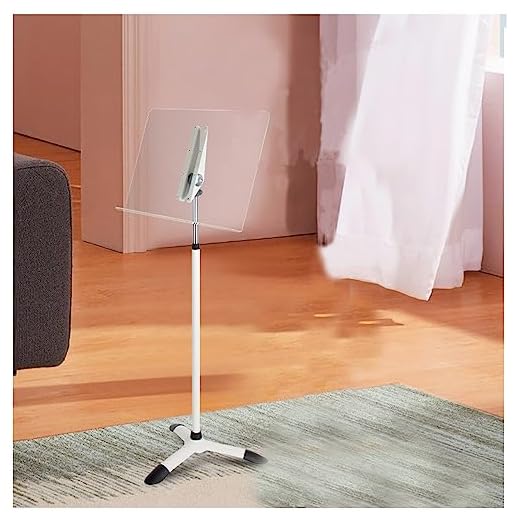 TXGJWRA Sheet Music Stand, Portable Music Stand, Stable, Adjustable Height Angle, Streamlined Base, for Sheet Music & Projector Stand, Suitable for Various Occasions, All-Match at,