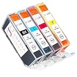 Sophia Global Compatible Ink Cartridge Replacement for Canon CLI-226 -1 Small Black, 1 Cyan, 1 Magenta, 1 Yellow