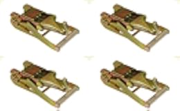 Qty. 4 7031-FF2 (x4), Wide Handle Ratchet with Forged Finger Hook for Century, JerrDan, Wrecker Tow Truck Wheel Lift, 38-27