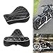 Motorcycle Driver Rider Solo Seat Cushion For Harley Sportster XL883C 883 1200 Custom 72 48 1983-2003, Black Diamond