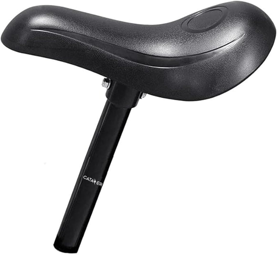 Replacement Bike Seat for Kids Balance Bike Replacement Saddle Attached with 22.2mm Diameter 190mm Length Seatpost