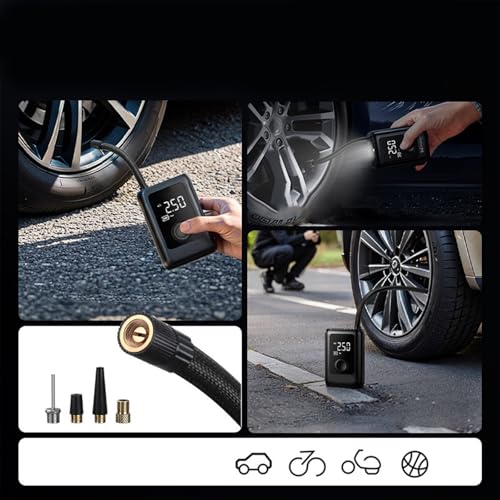 Gonfleur de pneu intelligent facile à transporter pompes auto - 3