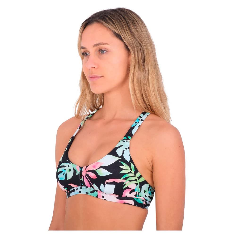 Hurley Max Tropix Scoop Top Top Bikini Donna