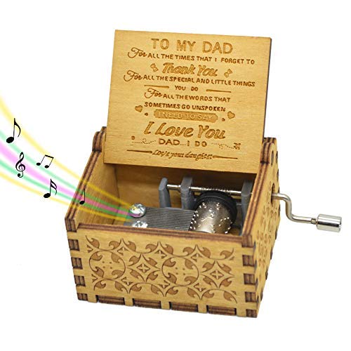 Micteney Caja de música, Madera, Hija a papá Cover