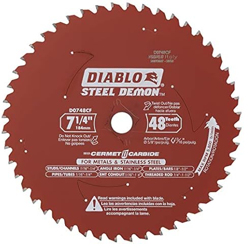 Freud Diablo DO748F Steel Demon Circular Saw Blade Cover