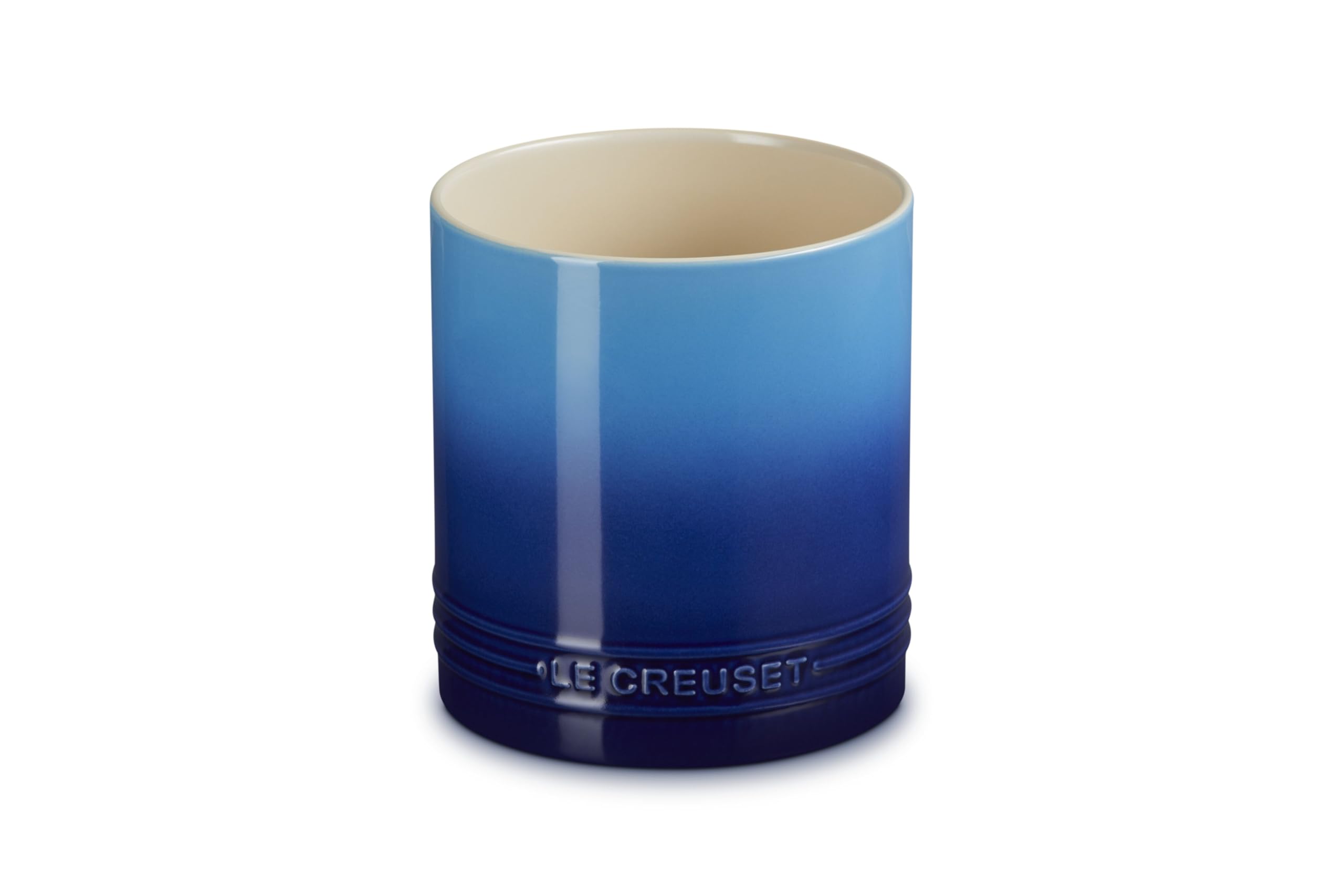 LE CREUSET Stoneware Signature Utensil Jar, Azure