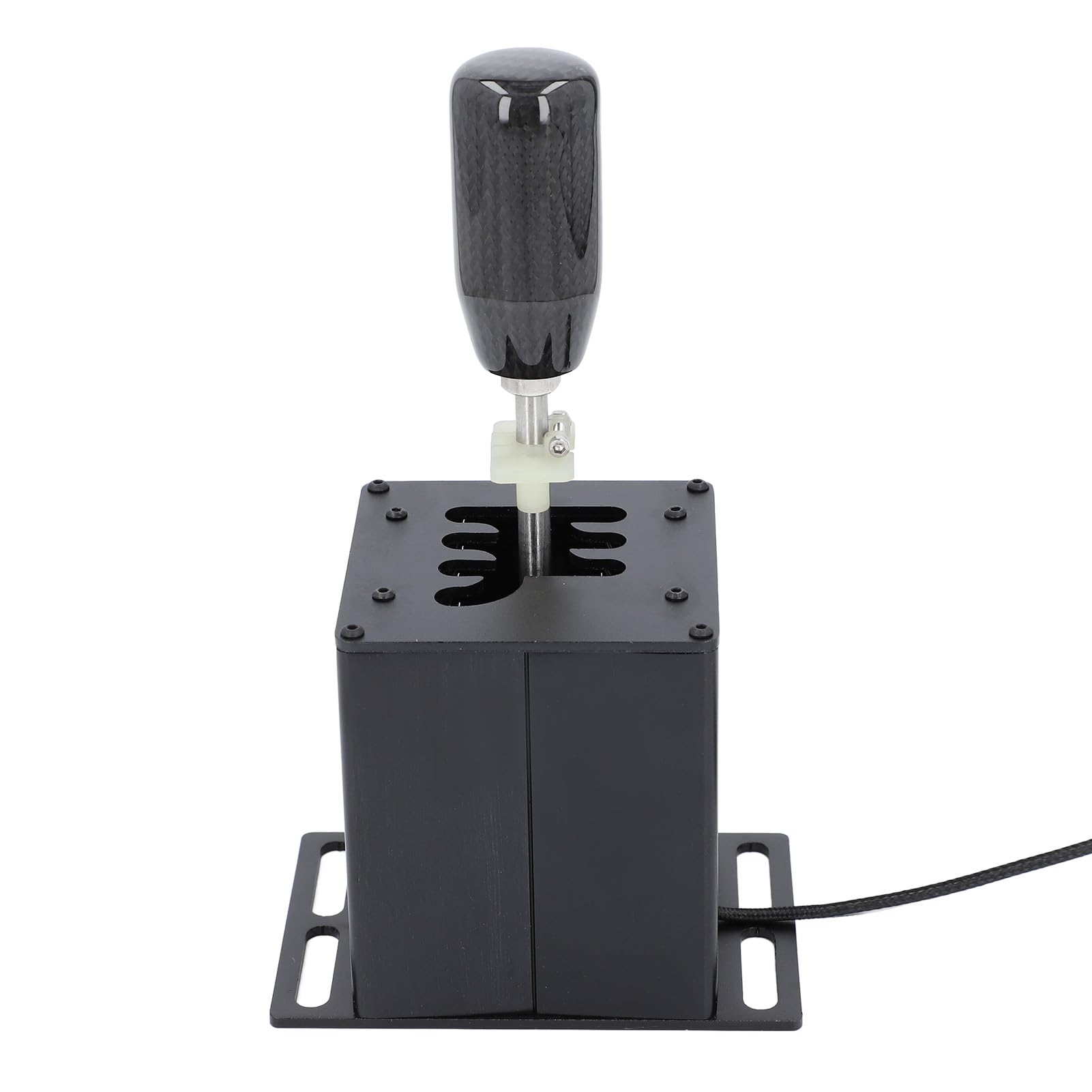 Asixxsix Cambio Simulatore Gioco di Corse, Kit Cambio 6+R H, Simulatore Cambio USB Gioco di Corse per PC, Compatibile con G27, G29 e T300, Volante Gearshift per PC Windows