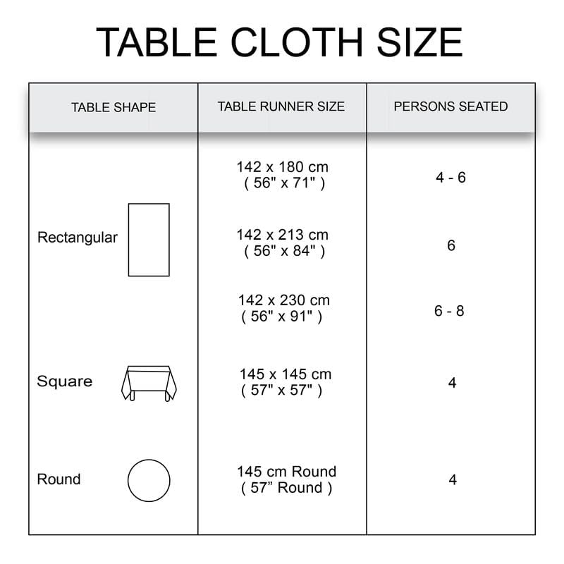 Encasa XO Dining Table Cover, Printed Cotton Tablecloth, Easy Care Peach 4