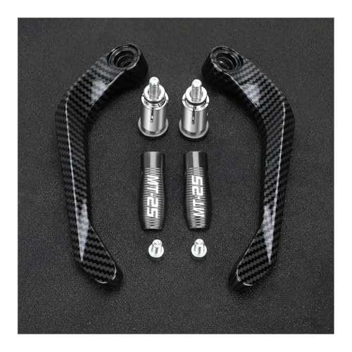 Protège-mains moto CNC avec leviers de frein embrayage MT-25 16-21