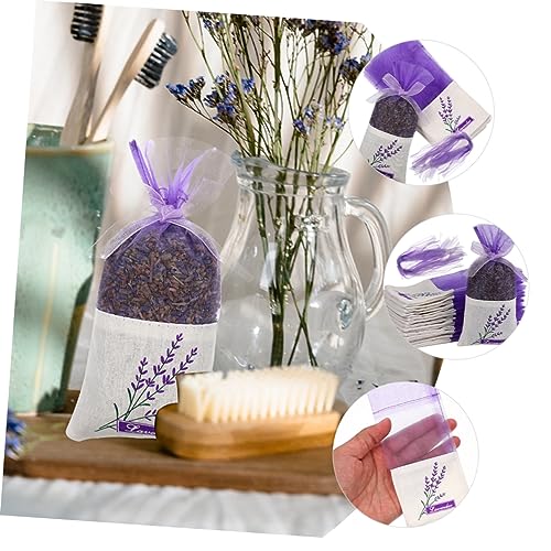PRETYZOOM 50pcs Bolsitas de Lavanda Vacías para Aromatizar miniatura 3