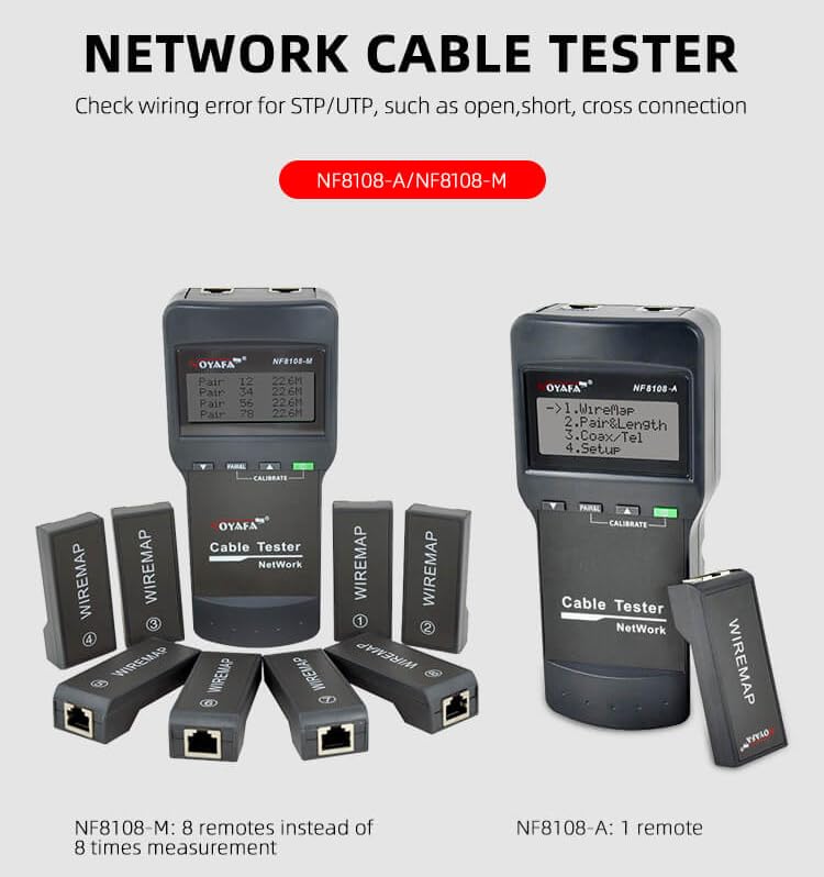 Comparison of NOYAFA NF-8108-A and NF-8108-M models
