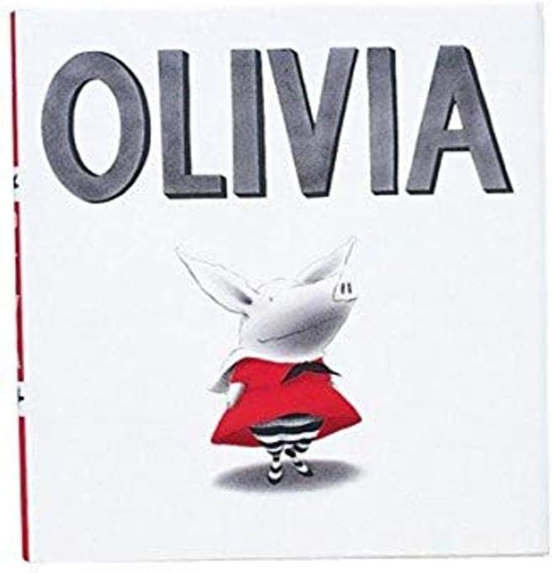 Constructive PlaythingsSIS-953 Classic 40 PG. Hardcover Children's Book- Olivia, Grade: Kindergarten to 3, Age: 11.25" Height, 5" Wide, 9" Length