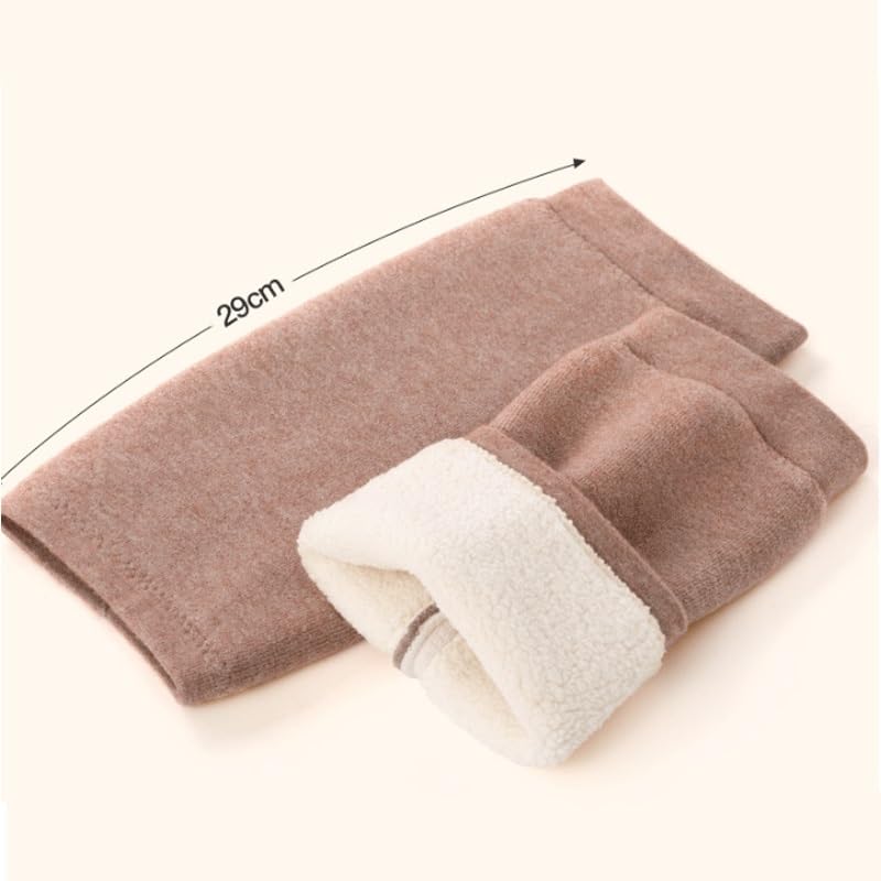 Cashmere Warm Knee Pads for Ladies Thickened with for Winter Protection